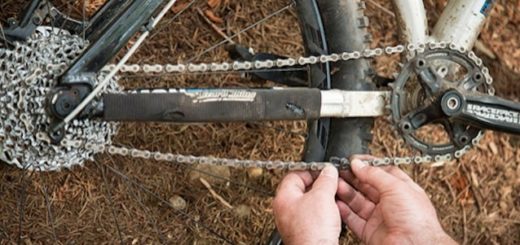 cadena bicicleta rota