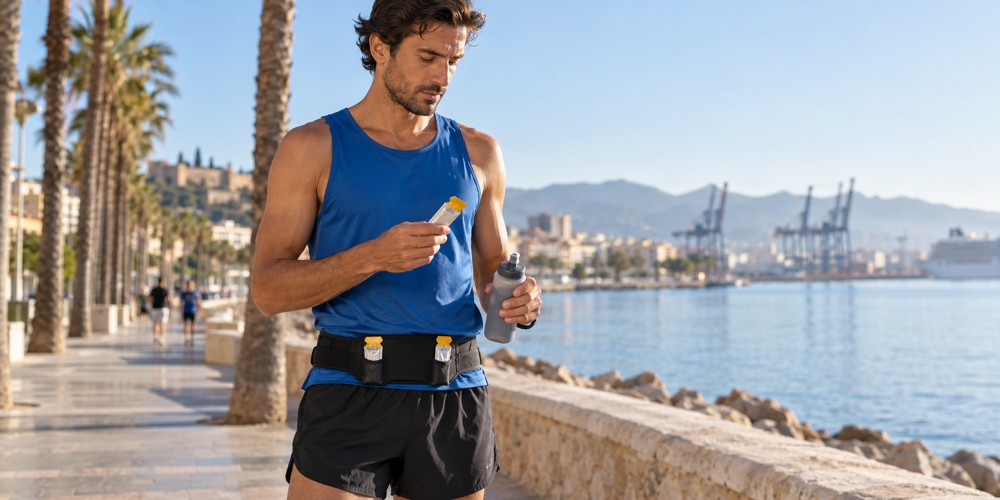 Planifica tus geles para el Maratón de Málaga