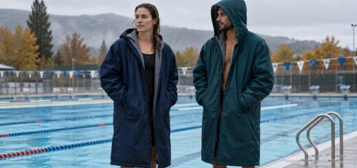 Parkas de natación para esperar entre pruebas sin enfriarte