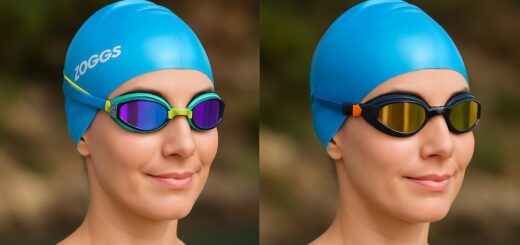 mujero con Zoggs Predator Titanium vs Fusion Air Titanium