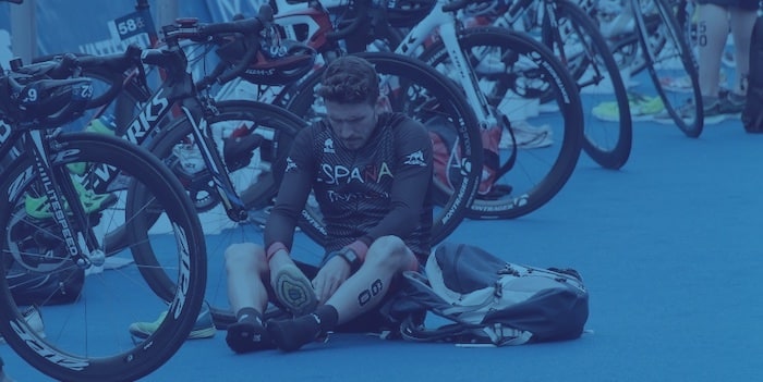 triatleta calcetines