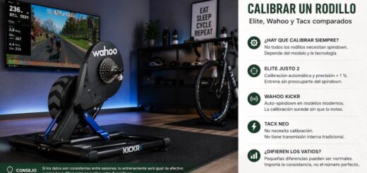 calibrar rodillo ciclismo