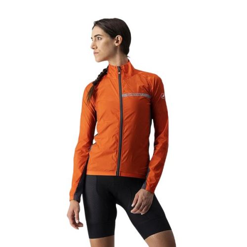 Chaqueta fina cortavientos Castelli Squadra Stretch Mujer