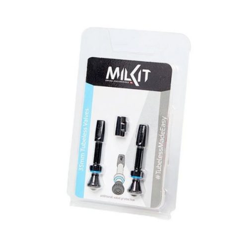 Milkit Válvula 2 Unidades Aluminio Tubeless